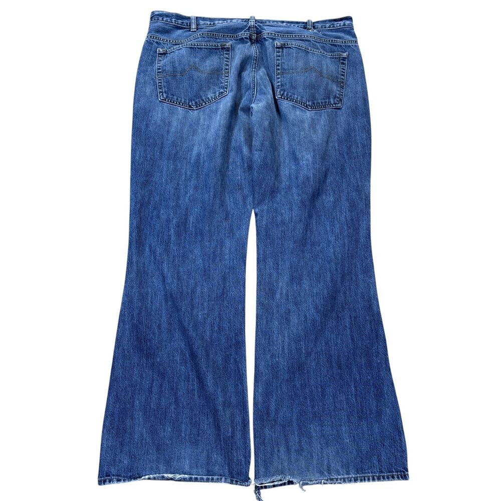 y2k 2000s Urban Pipeline baggy wide leg bootcut jeans 36x30 10.5 inch leg indie
